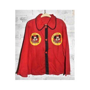 Vintage 1960 Mickey Mouse CLUB Mouseketeers Walt Disney Shirt